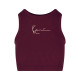 Karl Kani Γυναικεία αμάνικη μπλούζα Small Signature Essential Racer Rib Top